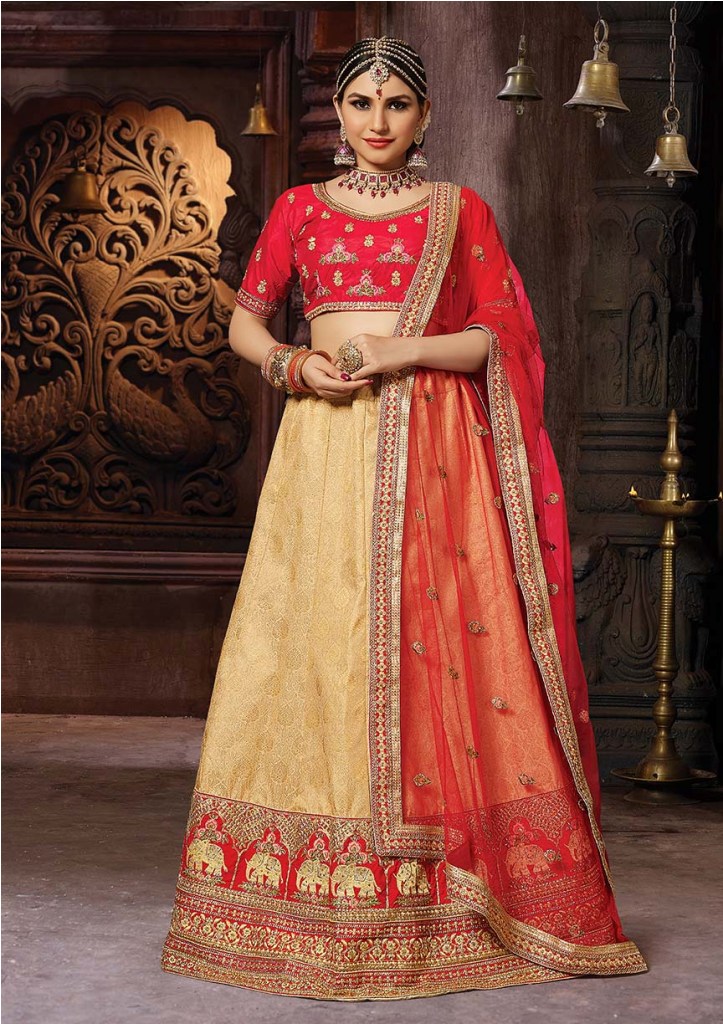 Evergreen Traditional Color Pallete Is Here With This Designer Lehenga Choli