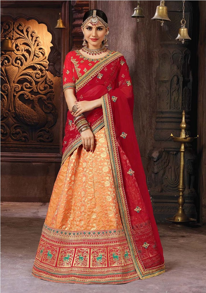 Evergreen Traditional Color Pallete Is Here With This Designer Lehenga Choli