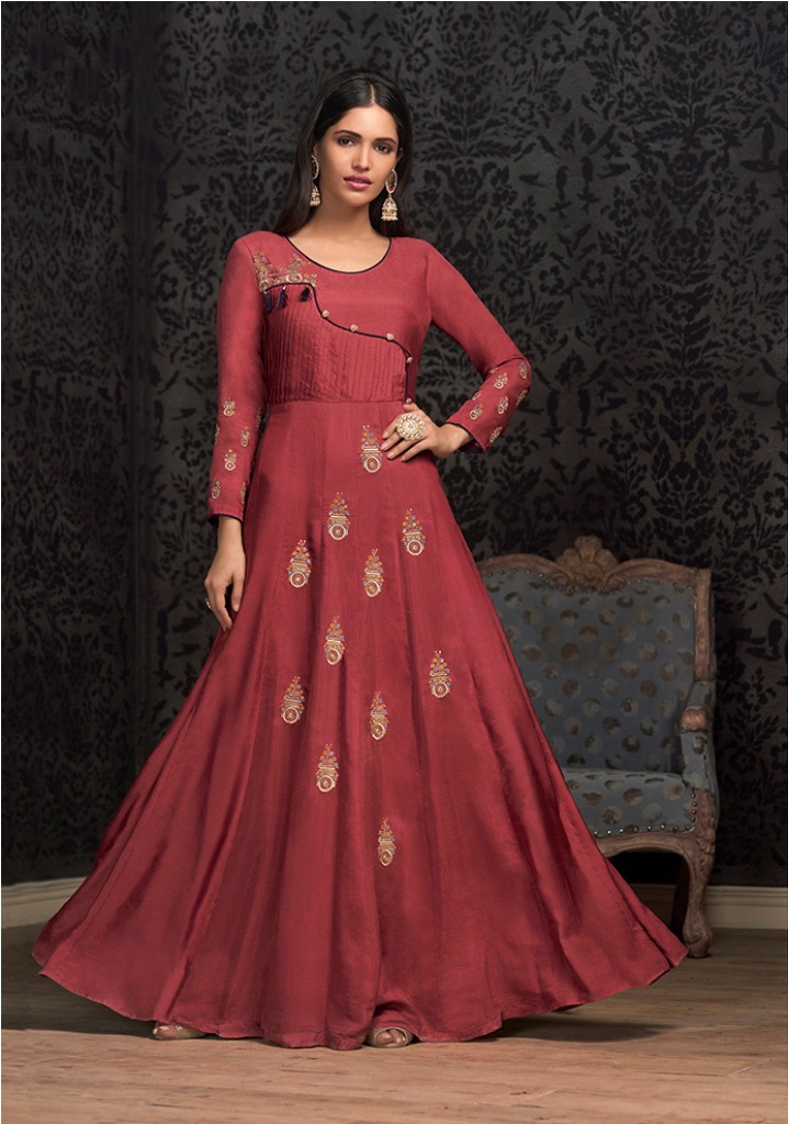 Enhance Your Personality Wearing This Designer Readymade Gown