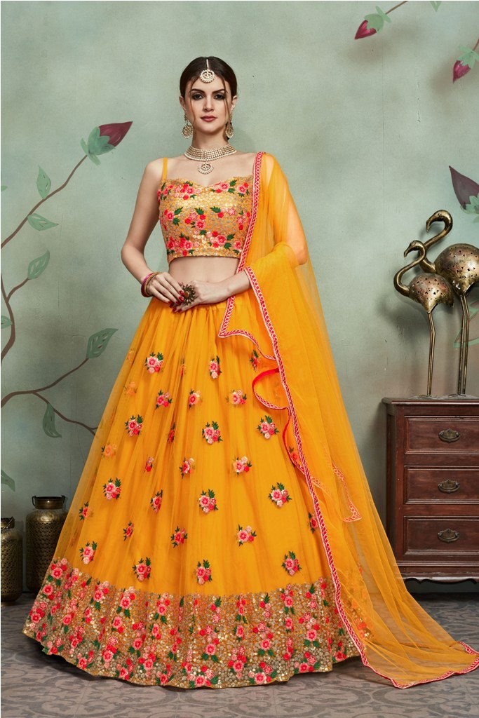 Get Ready For Your Big Day With This Heavy Designer Lehenga Choli