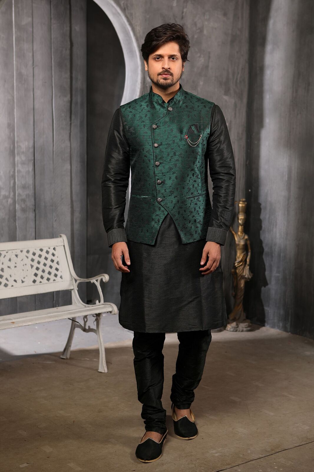 Indowestrn wedding and partywear stylish mens wear 