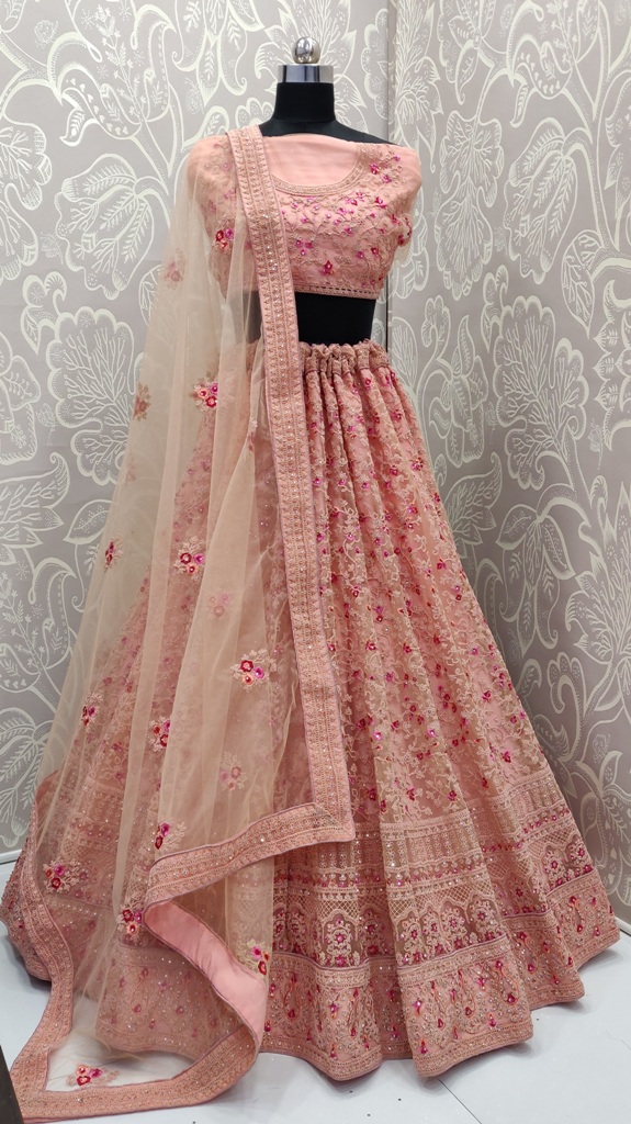 The Most Graceful Of All Wearing This Heavy Designer Lehenga Choli