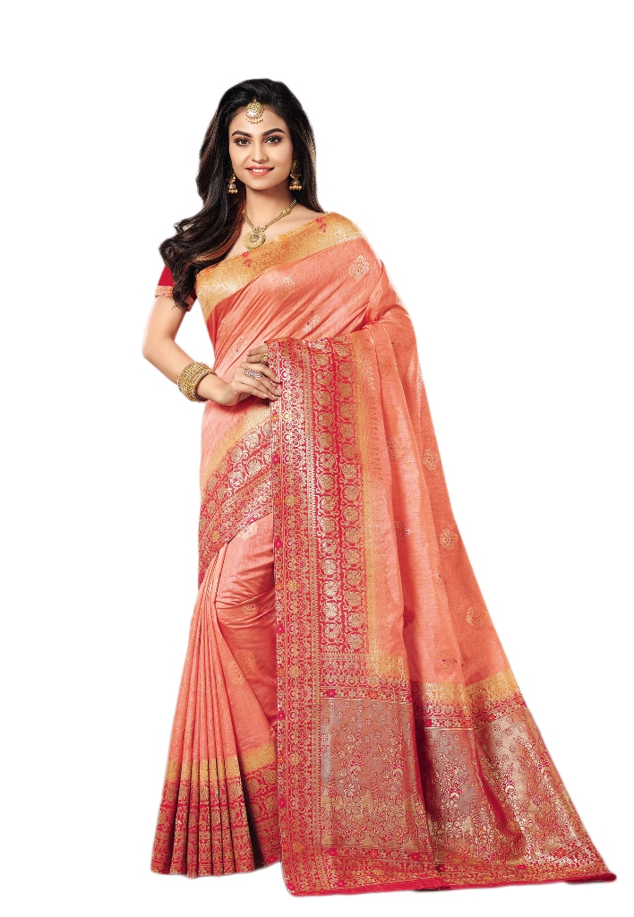 Get Ready For The Upcoming Festive And Wedding Season Wearing This kanjivaram silk Saree