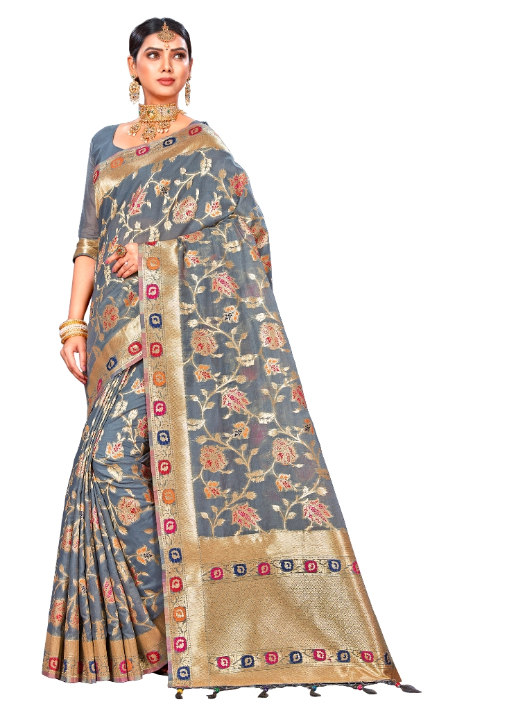 This Festive Season Look The Most Elegant Of All Wearing This Designer Silk based Saree