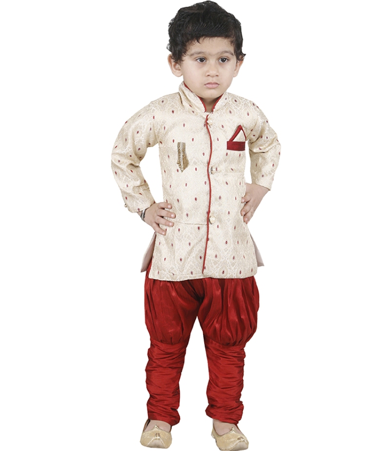 This Festive Season Give Your Child A Cute Traditional Look Wearing This Designer Readymade Sherwani