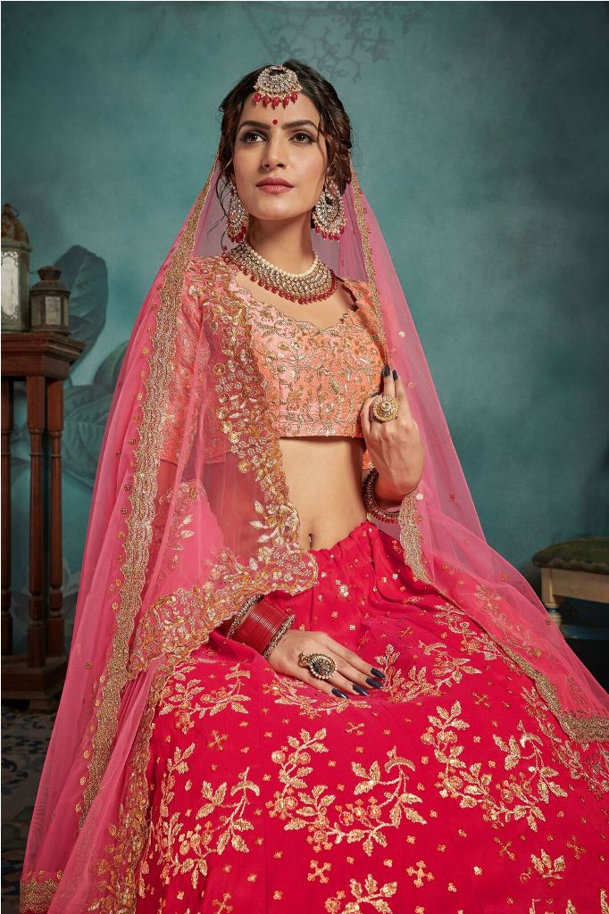 New And Unique Color Combination Is Here With This Heavy Designer Lehenga Choli