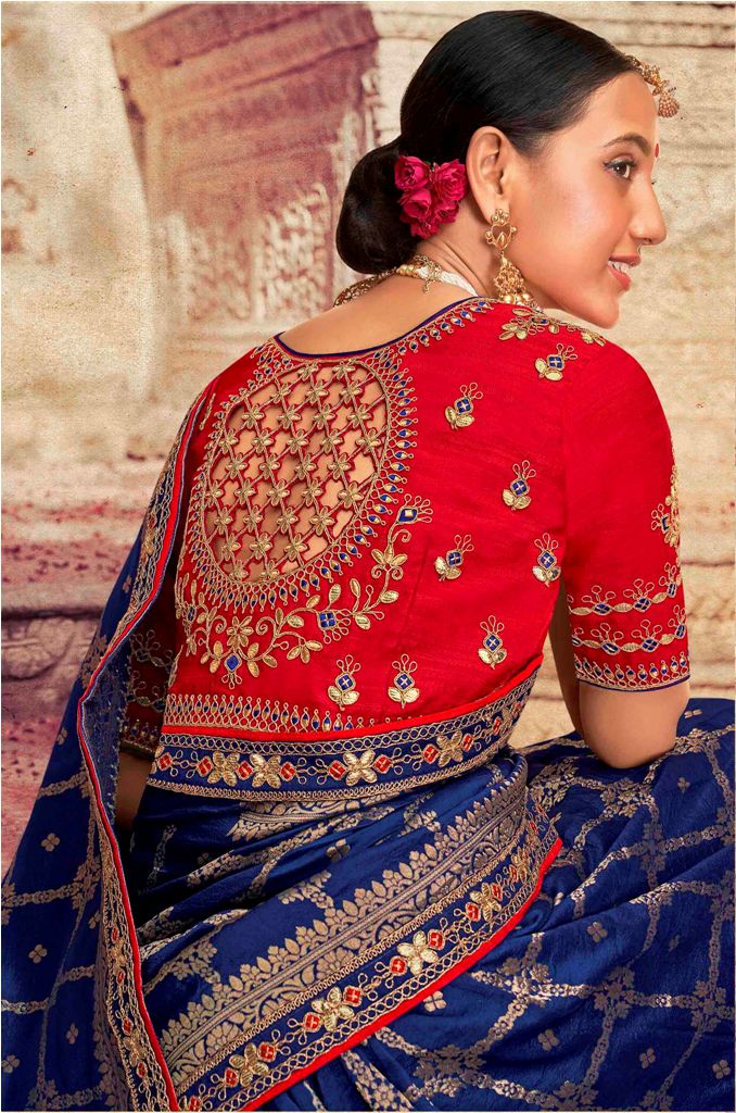Celebrate This Festive Season Wearing This Designer Silk Based Saree